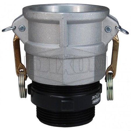 Dixon Type B Swivel Coupler, 2-1/2 in Nominal, Female Coupler x Male NST NH End Style, Aluminum G250-B-ALNST